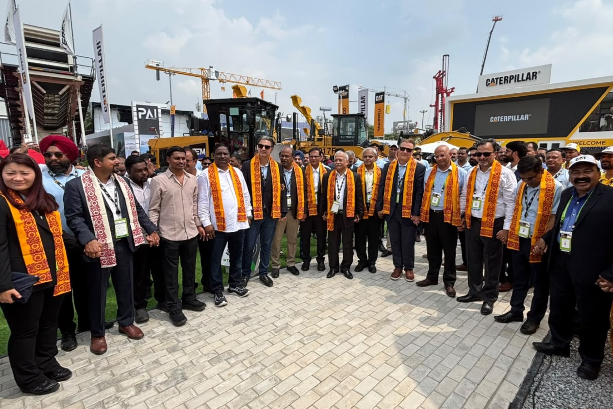 Gainwell CAT unveils CAT® 355 at bauma CONEXPO India 2026