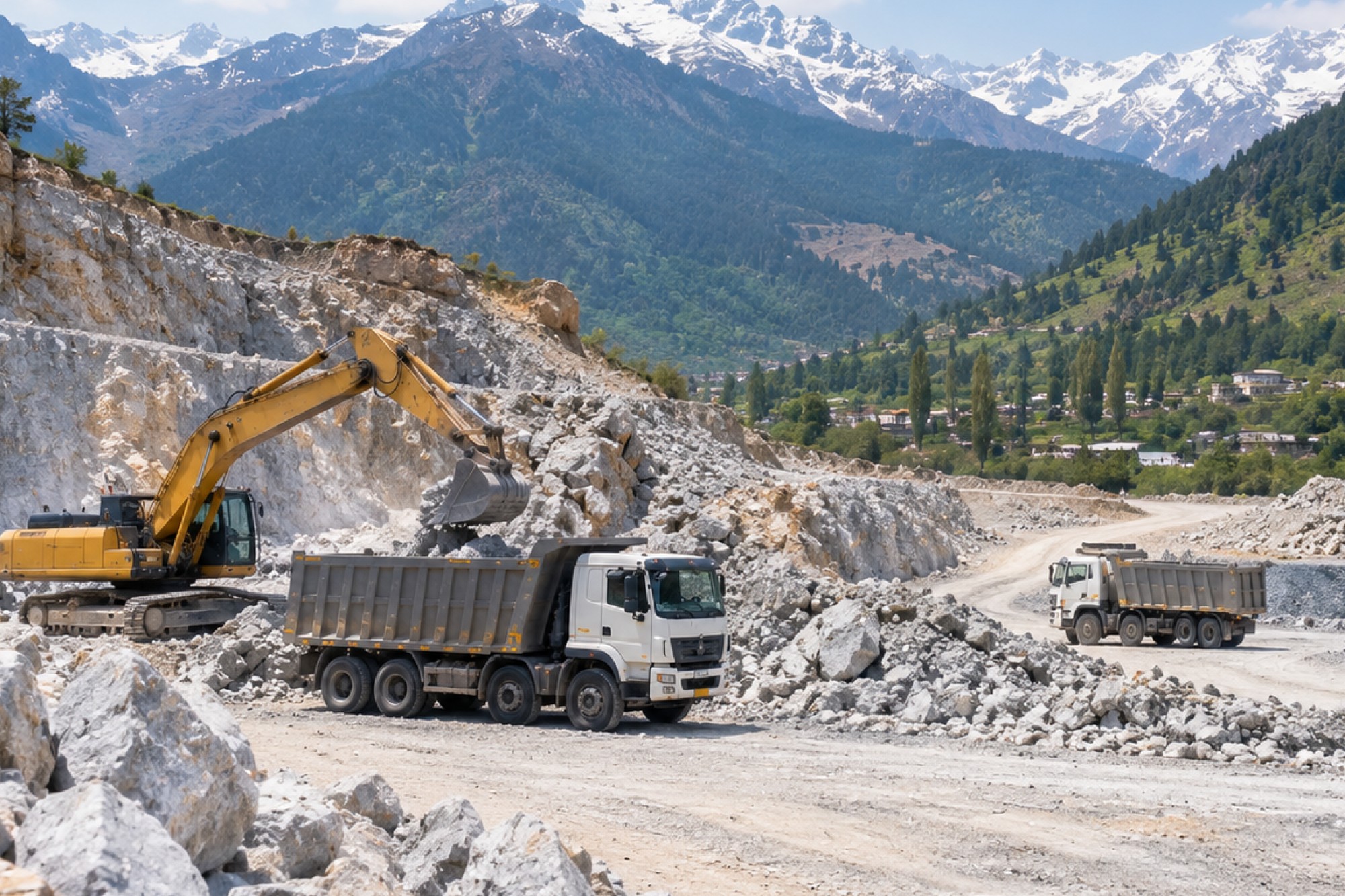 Jammu & Kashmir mineral development begins with auction of two limestone blocks